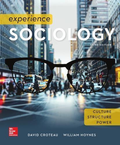 Experience Sociology 3Rd Edition