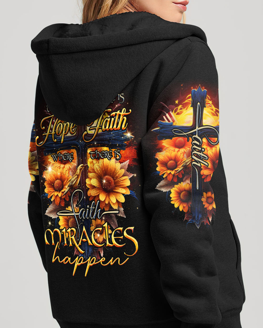 Where There Is Faith Miracles Happen Women's All Over Print Shirt - Tlno0607234