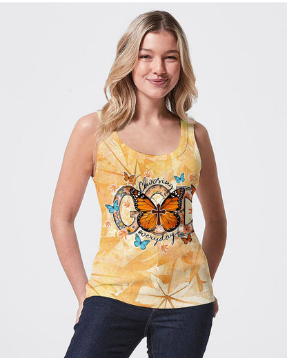 Choosing God Everyday Butterfly Women's All Over Print Shirt - Tlno1307234