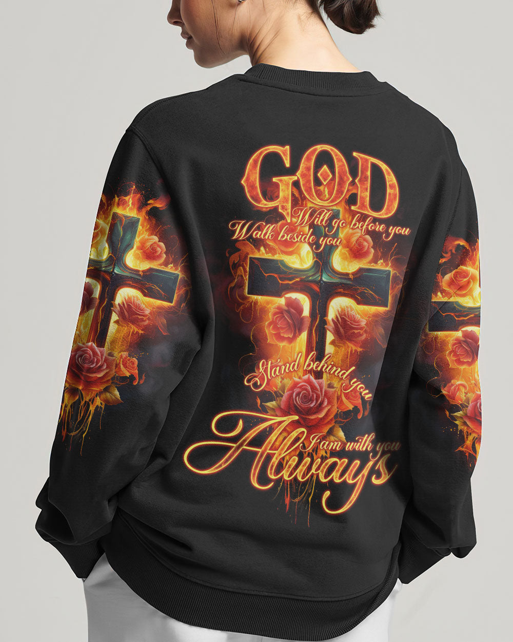 God Will Go Before You Women's All Over Print Shirt - Tlno2107234