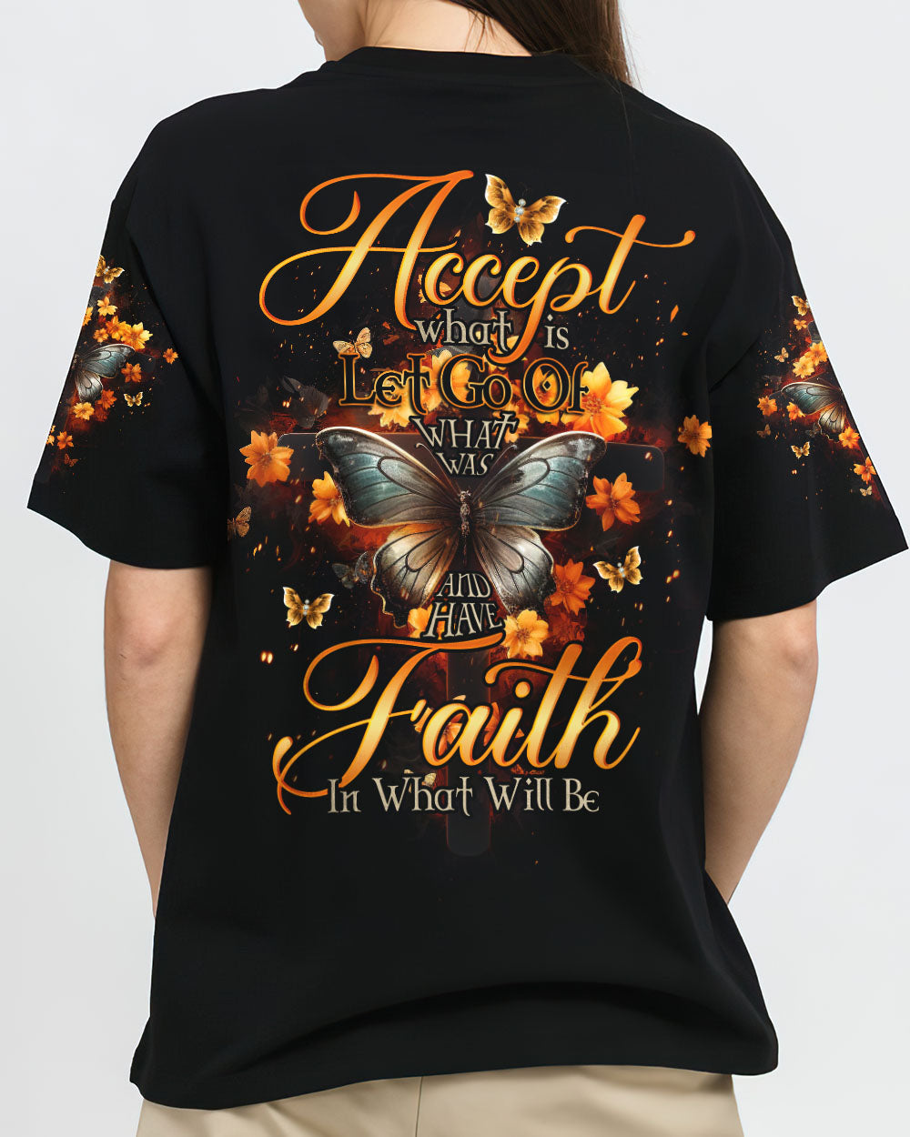 Accept What Is Let Go Of What Was Women's All Over Print Shirt - Tlno2607235