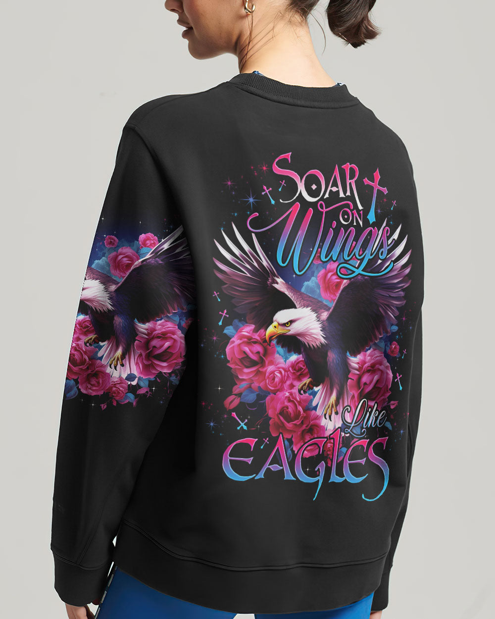 Soar On Wings Like Eagles Women's All Over Print Shirt - Tlno2707234