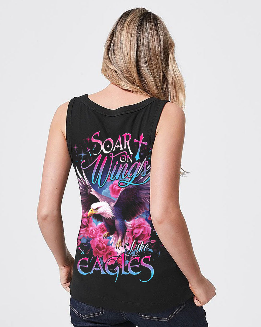 Soar On Wings Like Eagles Women's All Over Print Shirt - Tlno2707234