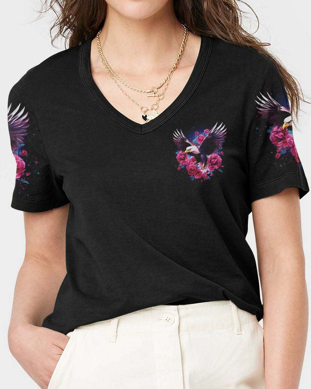 Soar On Wings Like Eagles Women's All Over Print Shirt - Tlno2707234