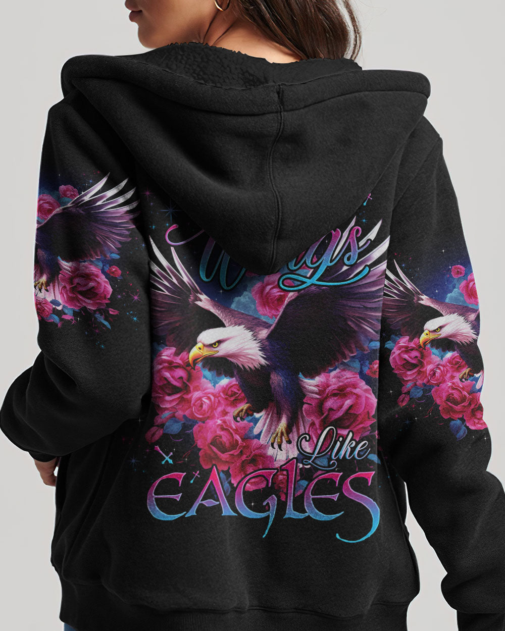 Soar On Wings Like Eagles Women's All Over Print Shirt - Tlno2707234