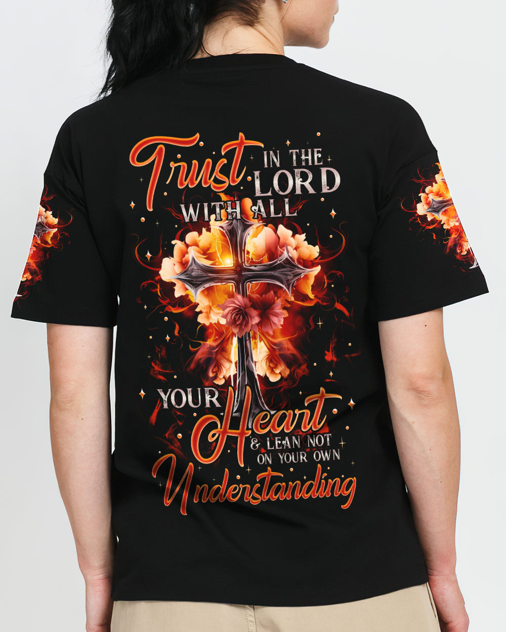 Trust In The Lord Women's All Over Print Shirt - Tlnz1707232