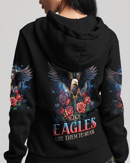 You Have Wings Like Eagles Women's All Over Print Shirt - Tlnz1807232