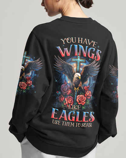 You Have Wings Like Eagles Women's All Over Print Shirt - Tlnz1807232