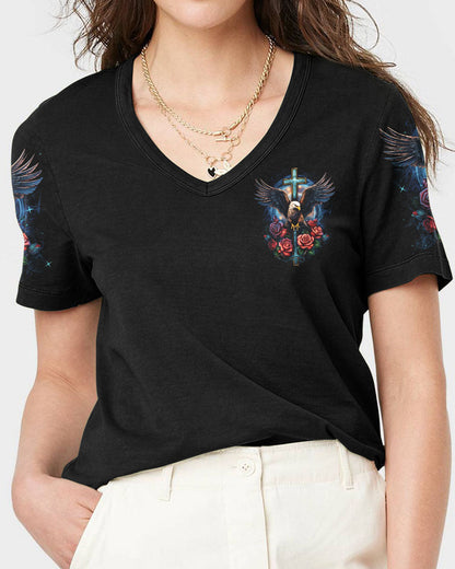 You Have Wings Like Eagles Women's All Over Print Shirt - Tlnz1807232