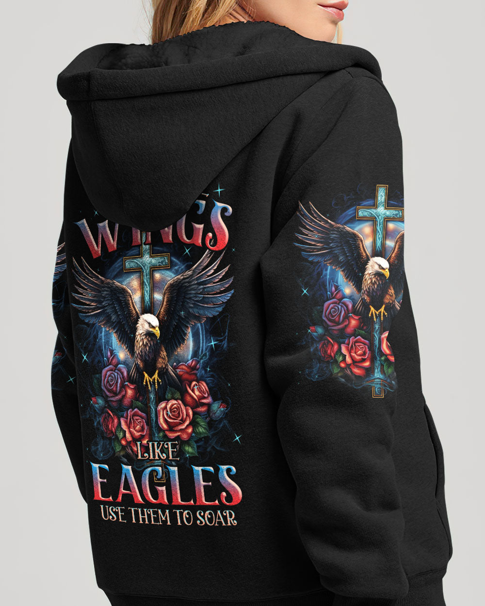 You Have Wings Like Eagles Women's All Over Print Shirt - Tlnz1807232