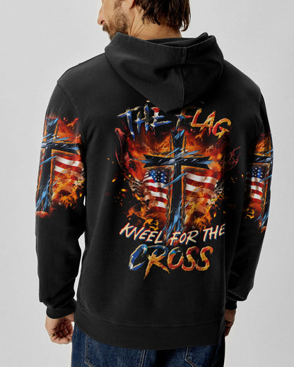 Stand For The Flag Kneel For The Cross Men's All Over Print Shirt - Tltr0707231