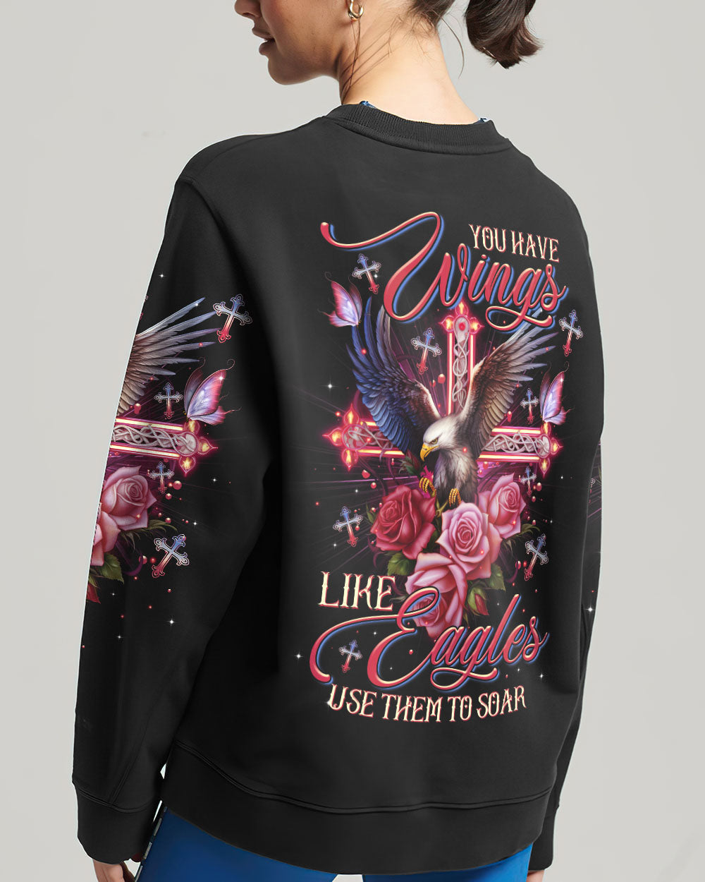 You Have Wings Like Eagles Women's All Over Print Shirt - Tltr2807231