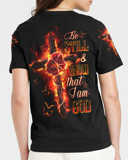 Be still And Know That I am God Women's All Over Print Shirt - Tltw1707233