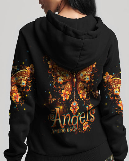 I Believe There Are Angels Among Us Butterfly Women's All Over Print Shirt - Tltw1907232