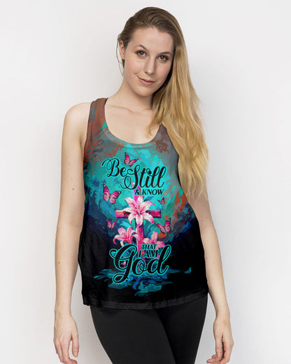 Be Still and Know That I Am God Women's All Over Print Shirt - Ty0607233