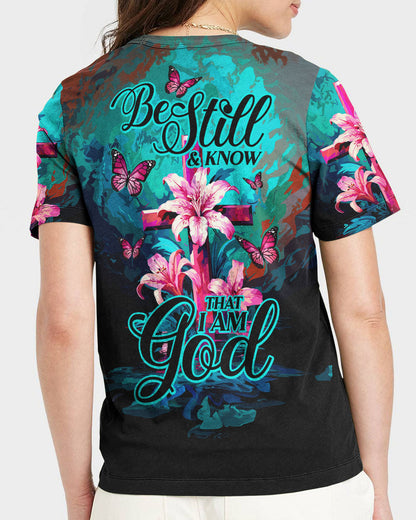 Be Still and Know That I Am God Women's All Over Print Shirt - Ty0607233