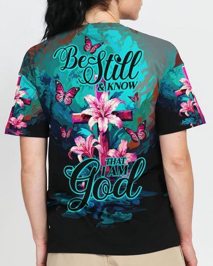 Be Still and Know That I Am God Women's All Over Print Shirt - Ty0607233