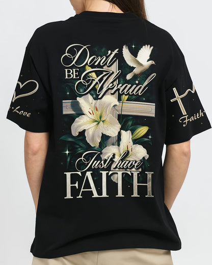 Just Have Faith Women's All Over Print Shirt - Ty0807231