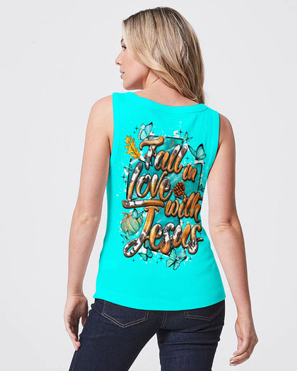 Fall In Love With Jesus Women's All Over Print Shirt - Ty1007231