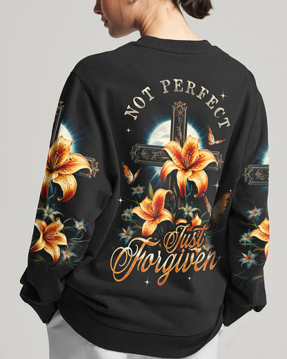 Not Perfect Just Forgiven Women's All Over Print Shirt - Ty1707231