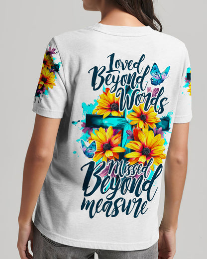 Loved Beyond Words Women's All Over Print Shirt - Ty2407232