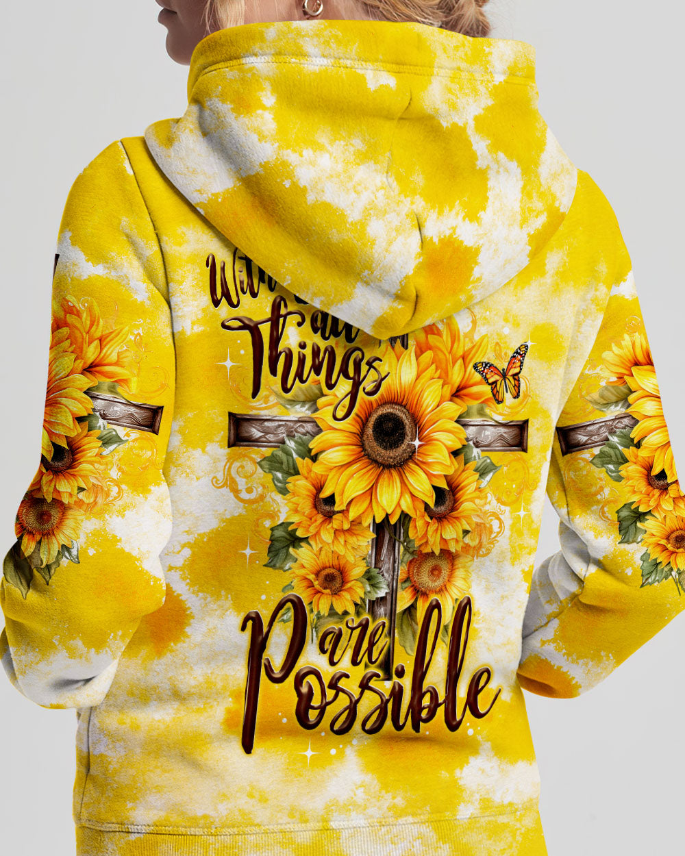 With God All Things Are Possible Women's All Over Print Shirt - Ty2707233