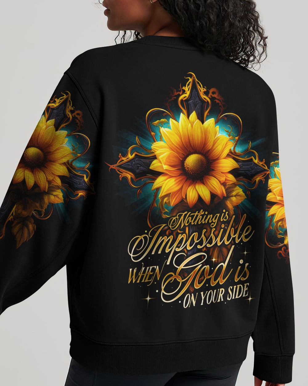 Nothing Is Impossible Women's All Over Print Shirt - Ty2707234