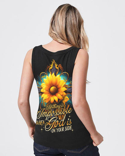 Nothing Is Impossible Women's All Over Print Shirt - Ty2707234