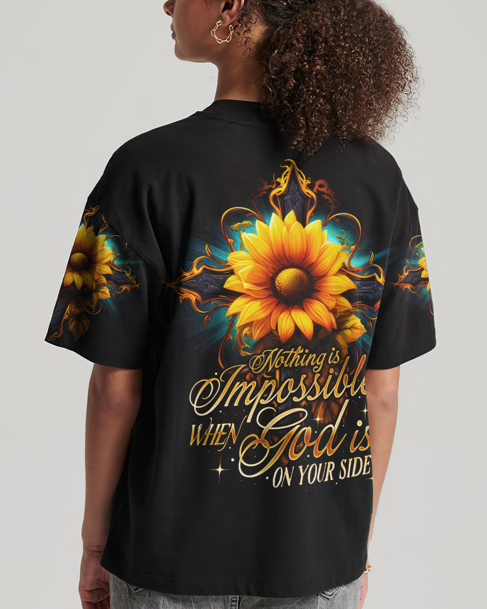 Nothing Is Impossible Women's All Over Print Shirt - Ty2707234