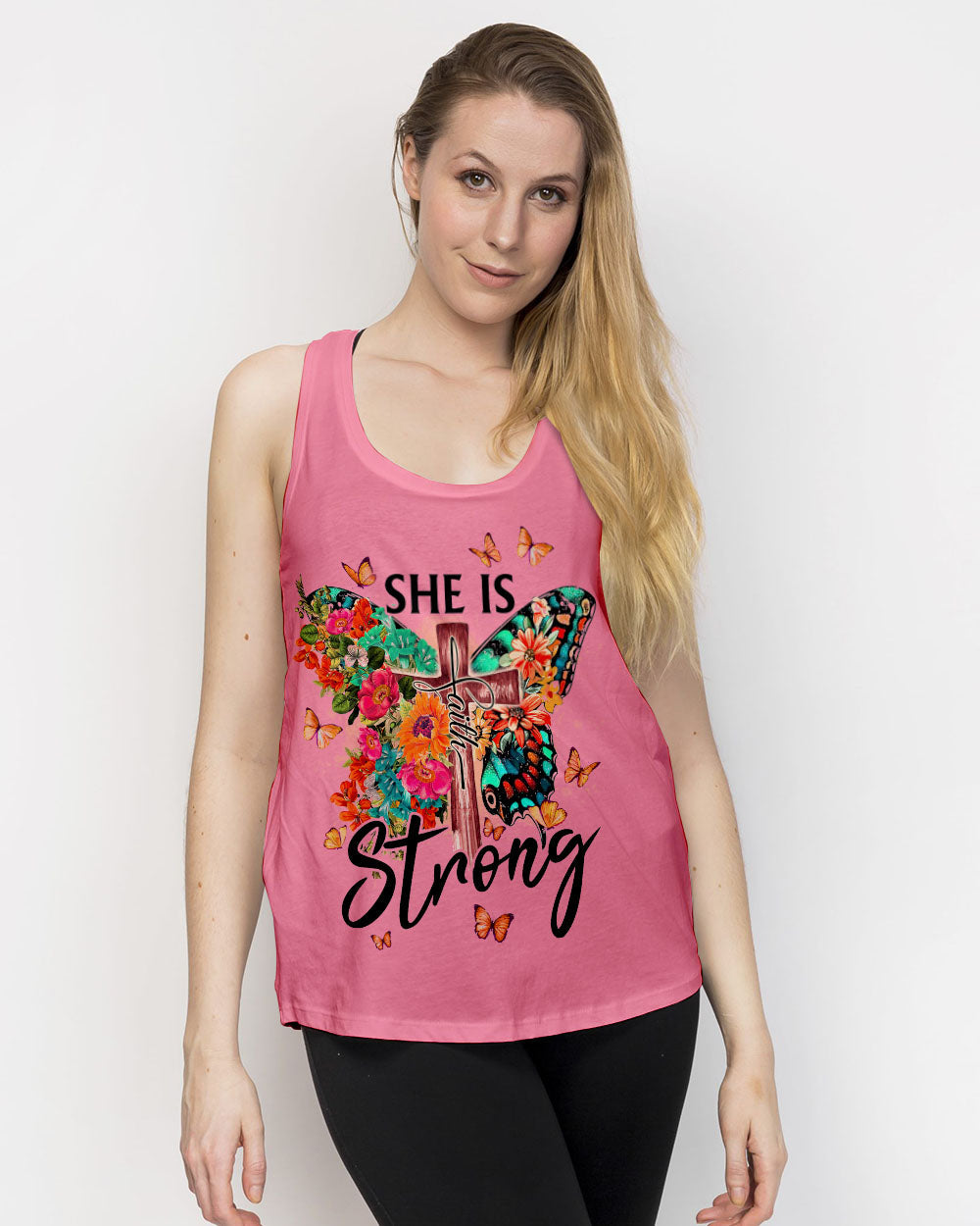 She Is Strong Women's All Over Print Shirt - Tytd0507233