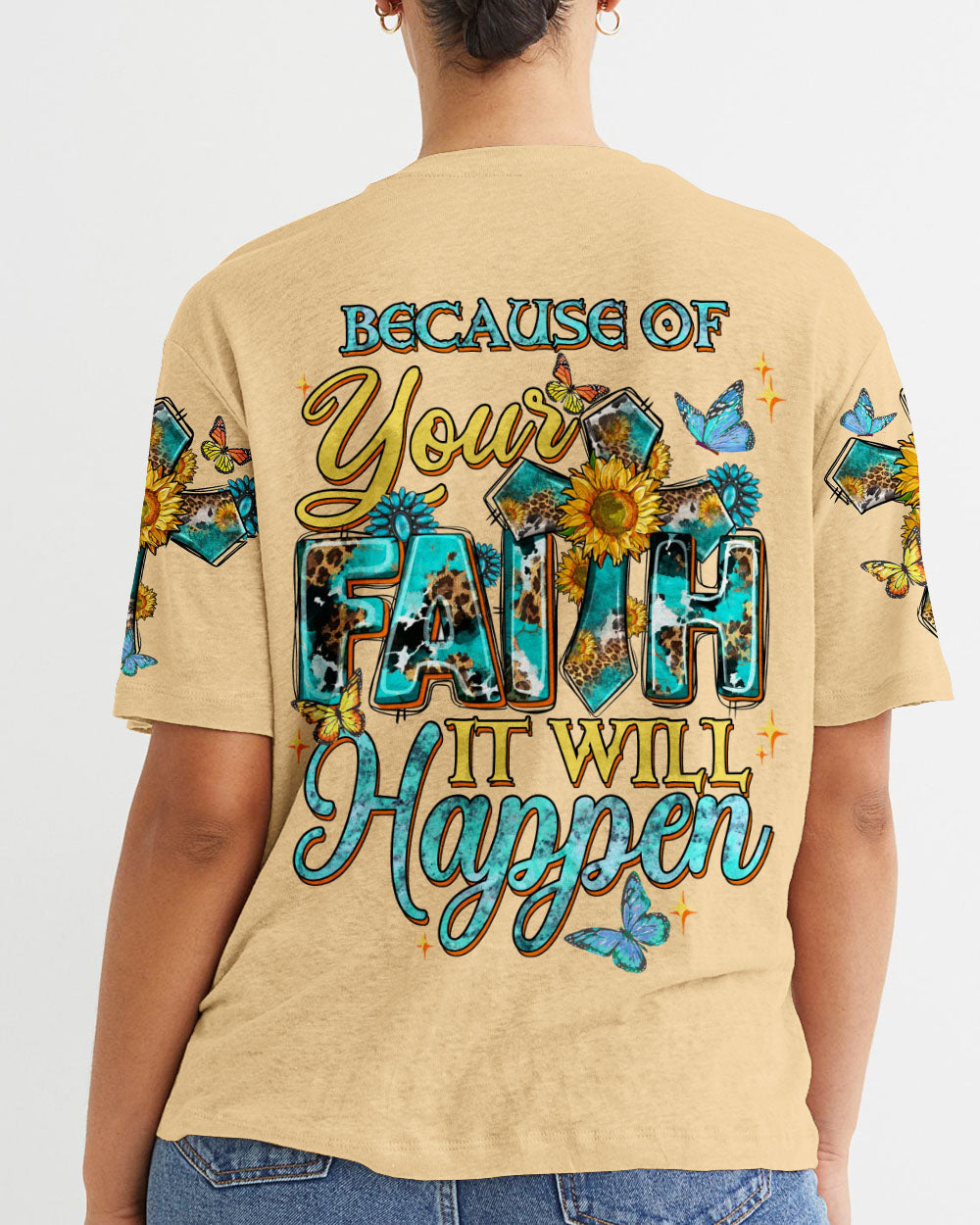 Your Faith Women's All Over Print Shirt - Tytd1307231