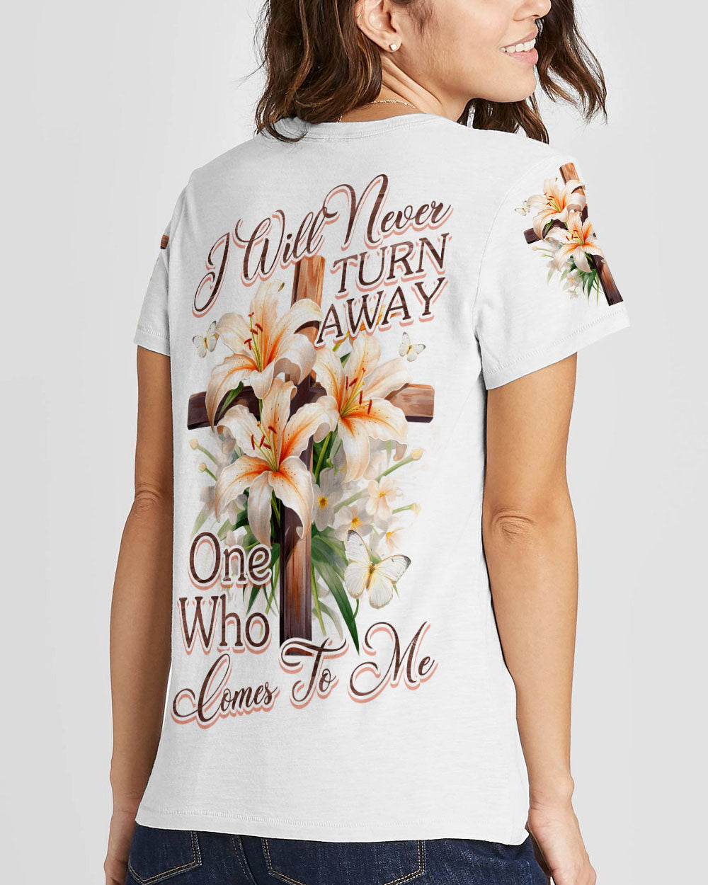 Never Turn Away Women's All Over Print Shirt - Tytd1407232