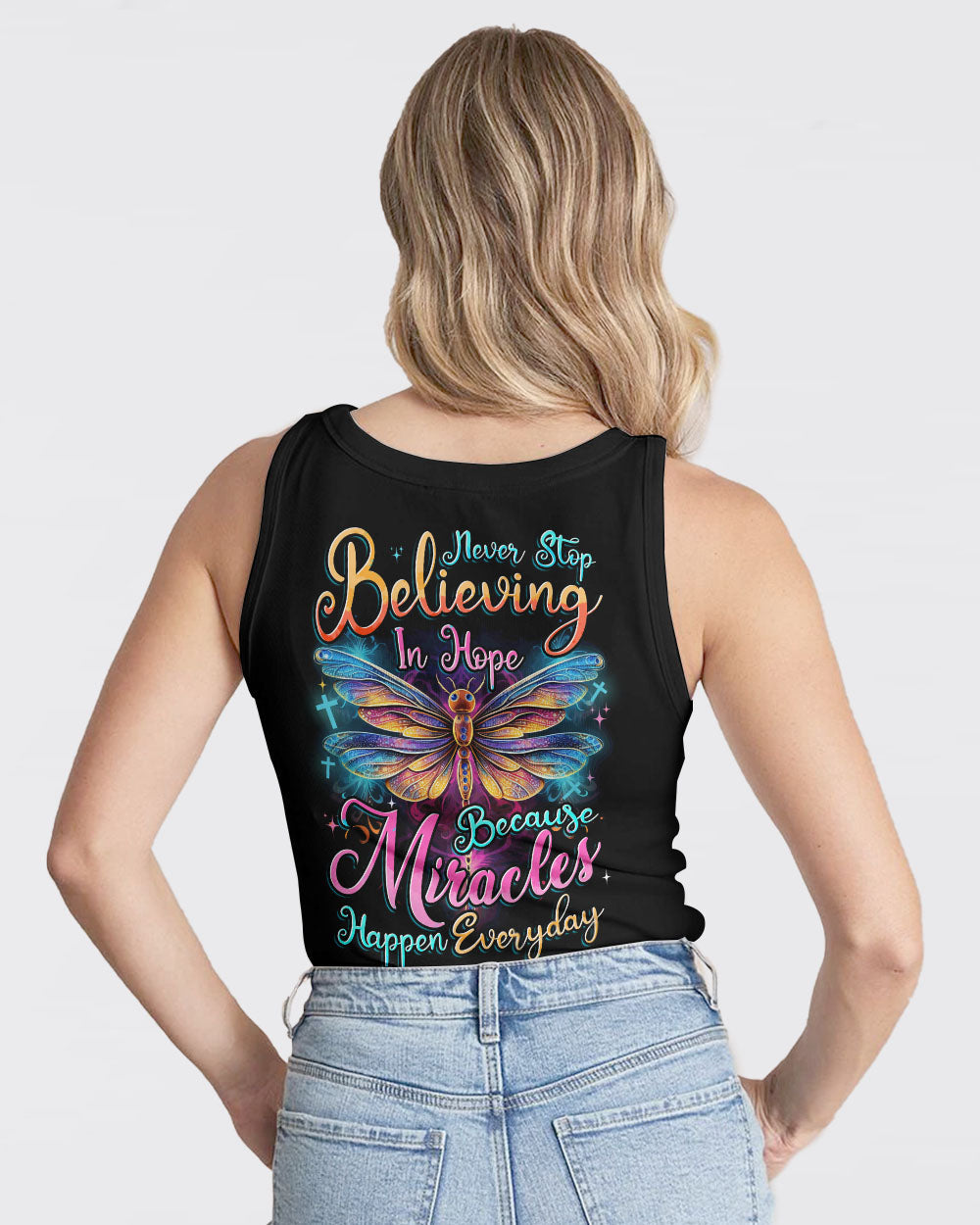 Never Stop Believing In Hope Women's All Over Print Shirt - Tytd1707232