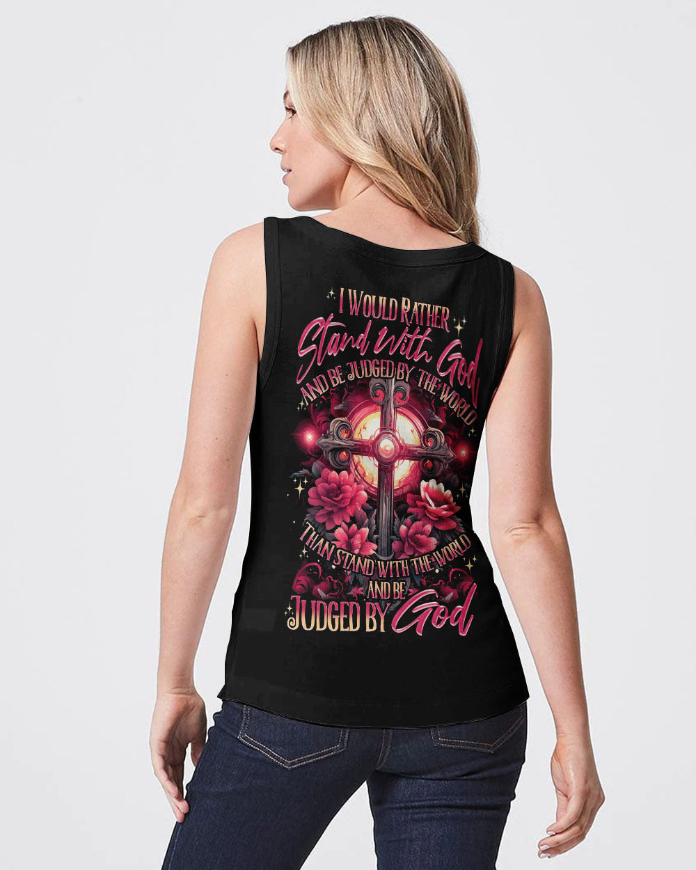 I Would Rather Stand With God Women's All Over Print Shirt - Tytd1907231