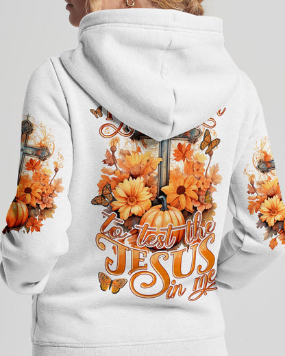 Why Y'all Trying To Test The Jesus In Me Women's All Over Print Shirt - Tytd2007231