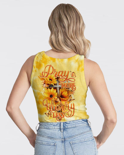 Pray More Worry Less Women's All Over Print Shirt - Tytd2207232