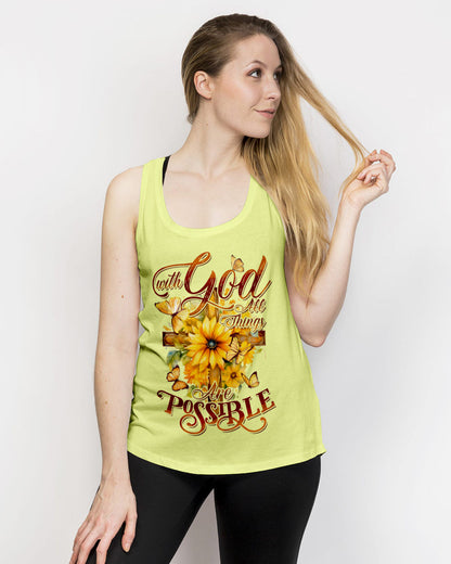 With God All Things Are Possible Women's All Over Print Shirt - Tytd2407232