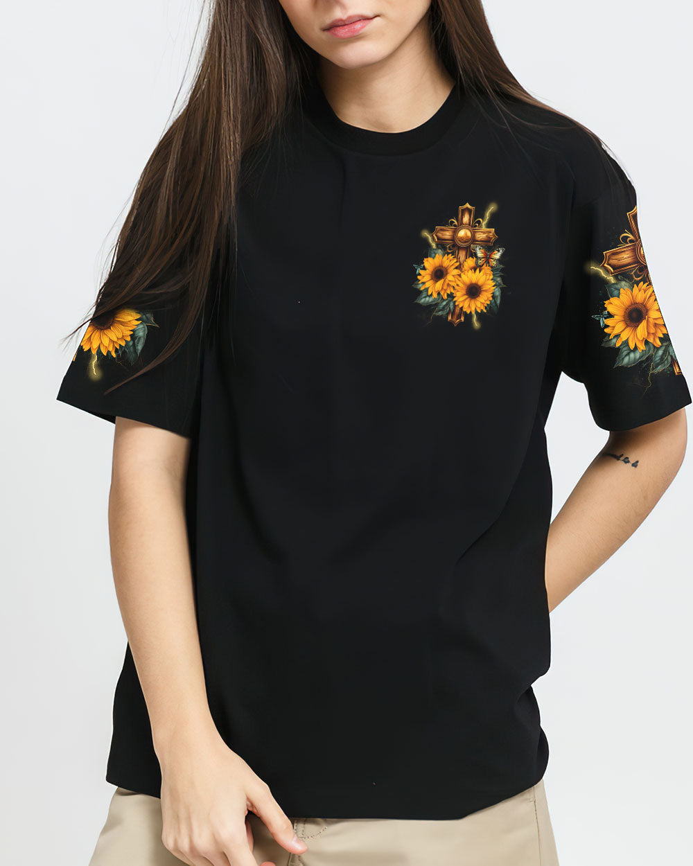 Blessing in The Storm Women's All Over Print Shirt - Tytd2407234