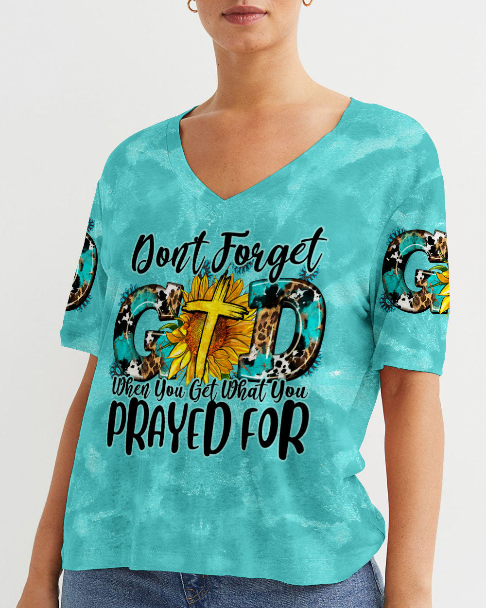 Don't Forget God Women's All Over Print Shirt - Tytm0607232