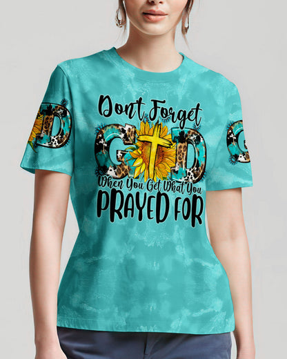 Don't Forget God Women's All Over Print Shirt - Tytm0607232