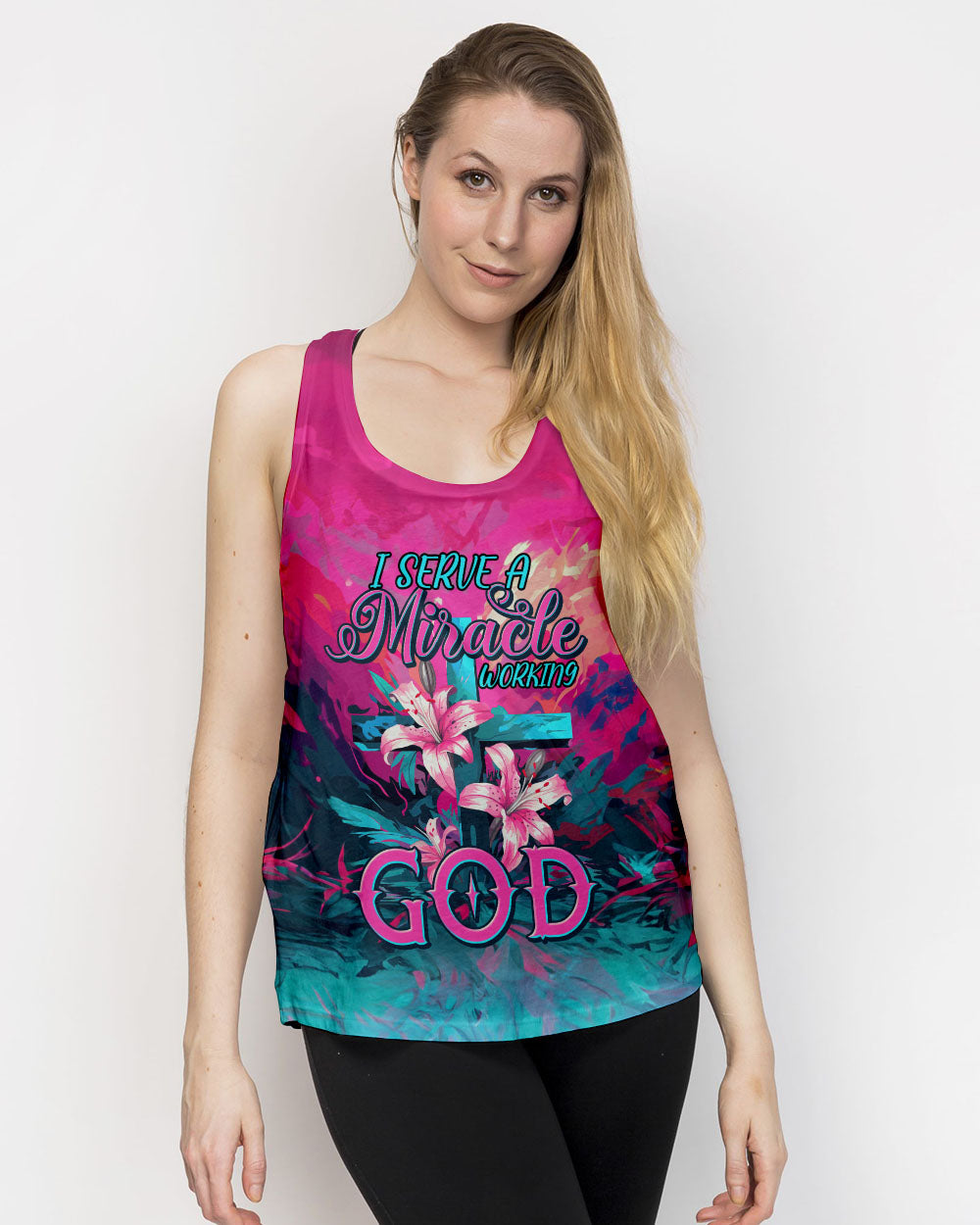 I Serve A Miracle Working God Women's All Over Print Shirt - Tytm0607233