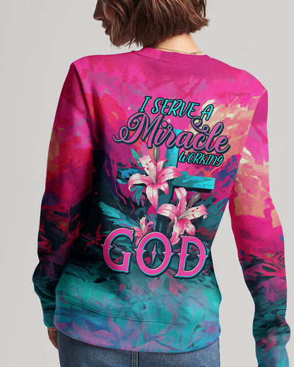 I Serve A Miracle Working God Women's All Over Print Shirt - Tytm0607233