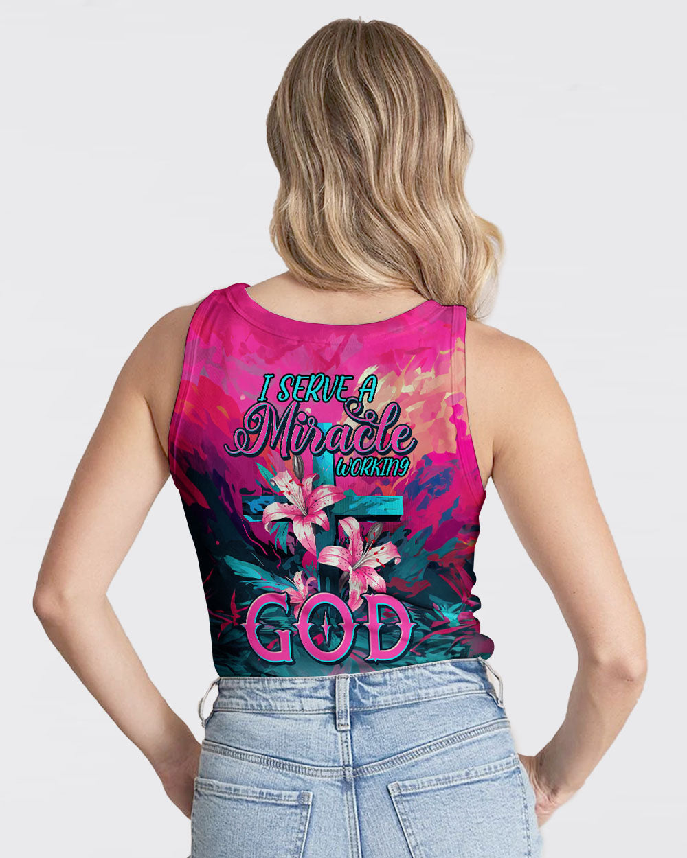 I Serve A Miracle Working God Women's All Over Print Shirt - Tytm0607233