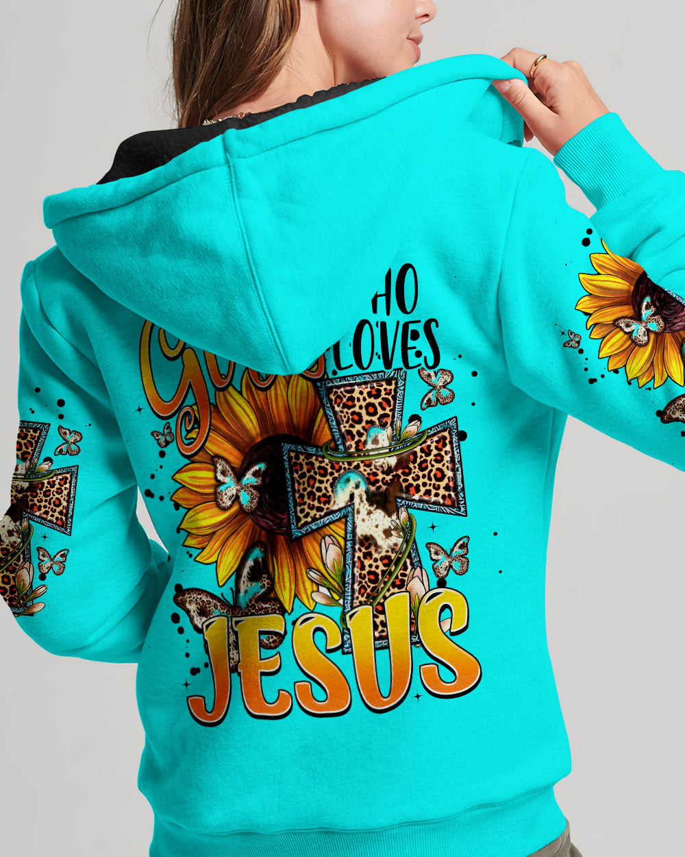 Just A Girl Who Loves Jesus Women's All Over Print Shirt - Tytm1107233