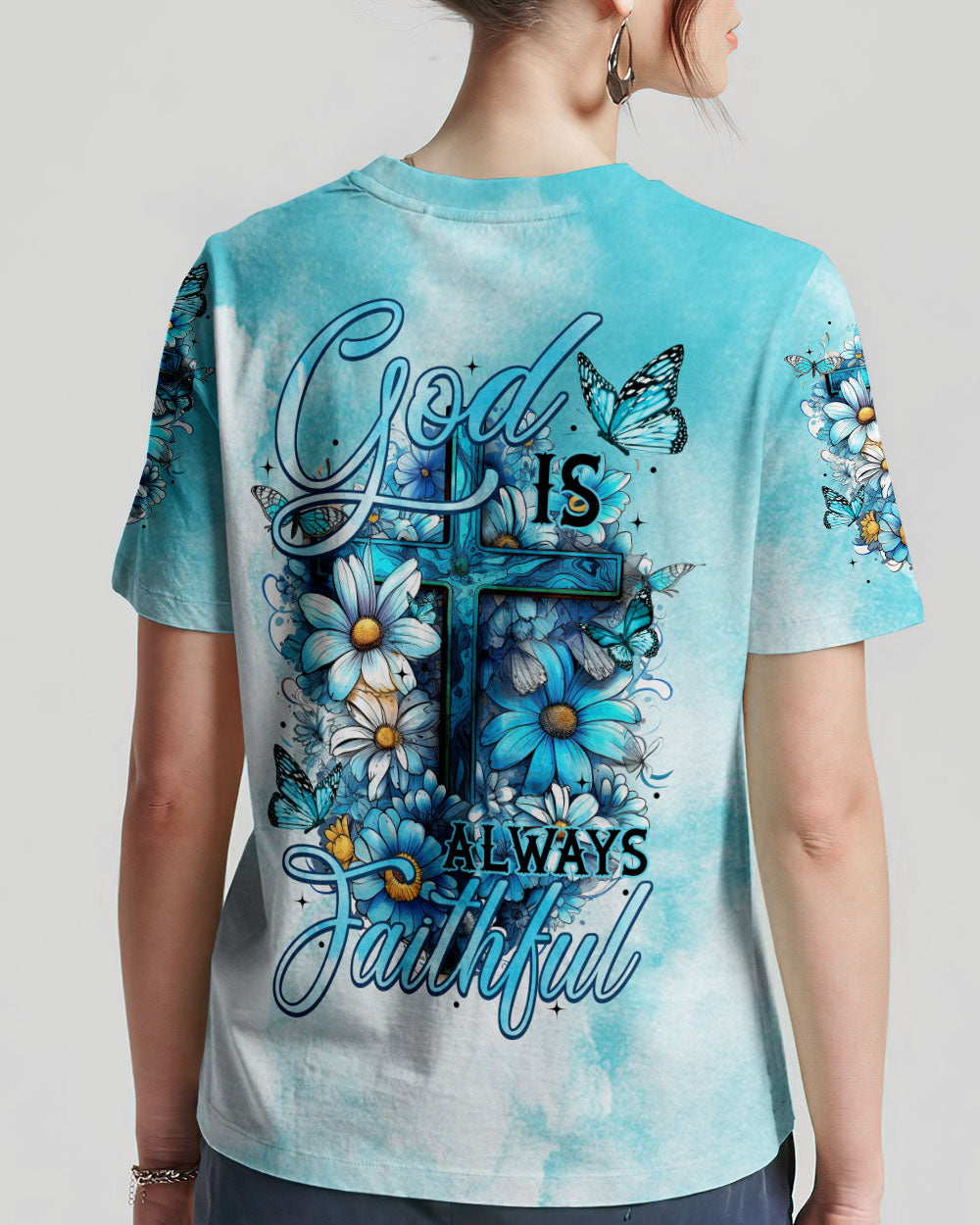 God is Faithful Always Women's All Over Print Shirt - Tytm1107234