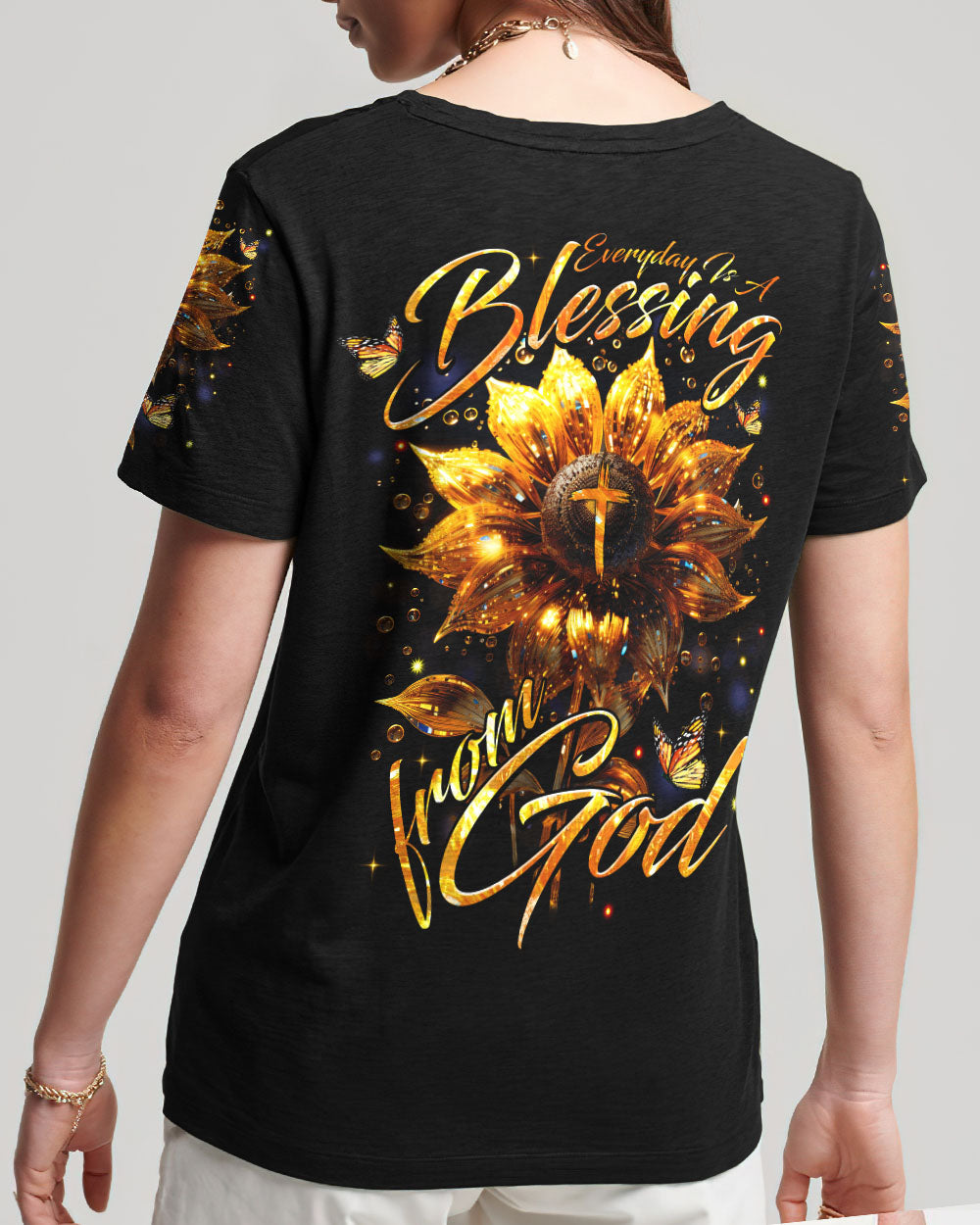 Everyday Is A Blessing From God Women's All Over Print Shirt - Tytm1407232