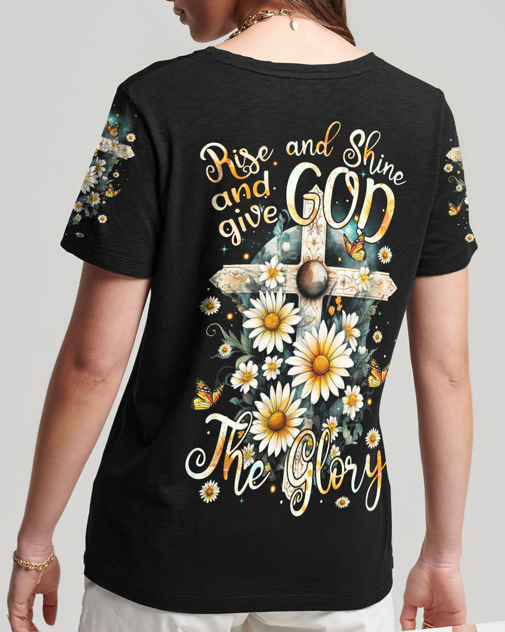 Give God The Glory Women's All Over Print Shirt - Tytm1707231