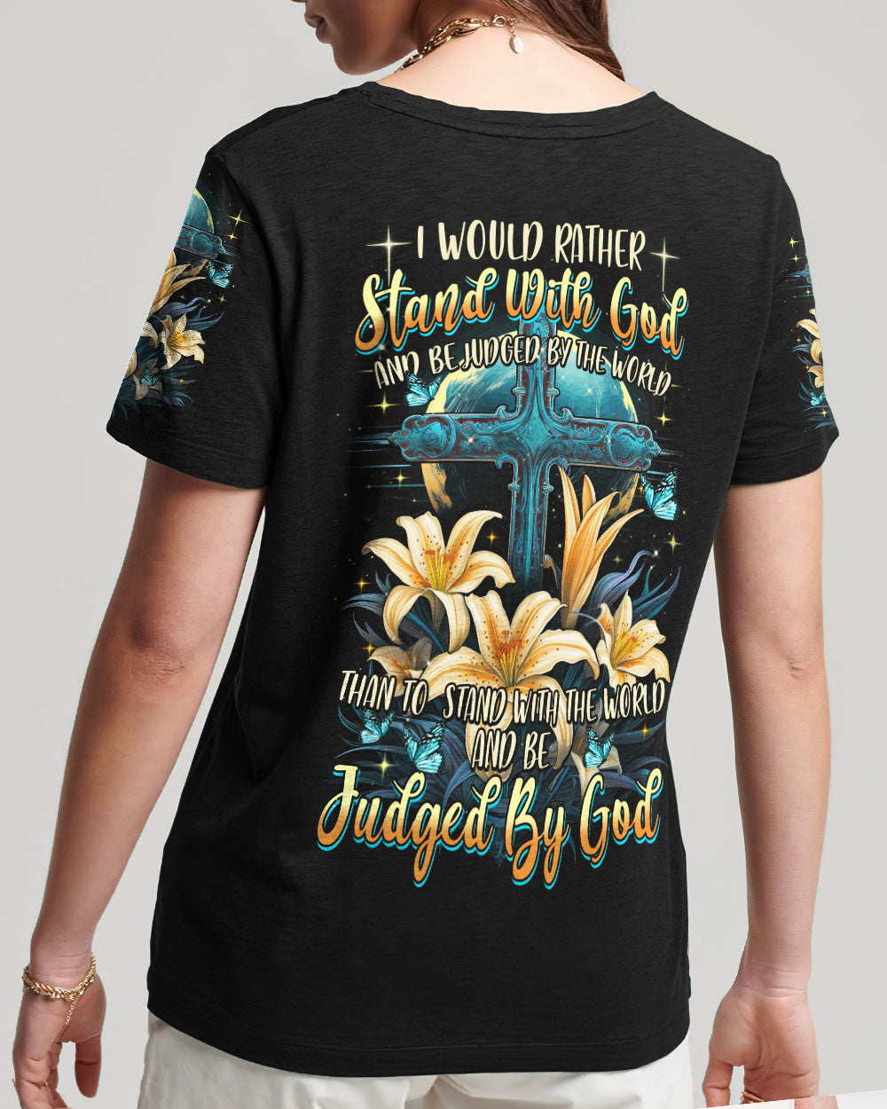 Stand With God Women's All Over Print Shirt - Tytm1907231