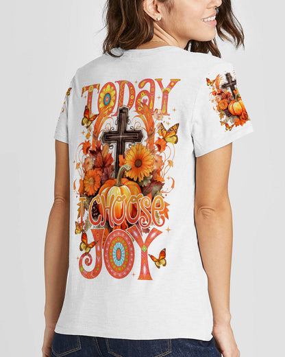 Today I Choose Joy Autumn Women's All Over Print Shirt - Tytm1907232