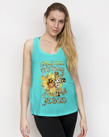 More Than Anything I Need Jesus Women's All Over Print Shirt - Yhdu0707233